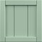 Ekena Millwork 12"W x 12"H True Fit PVC Framed Board-n-Batten Shutters Sample, Seaglass SAMPLE-TFPBFSG - alternate 1